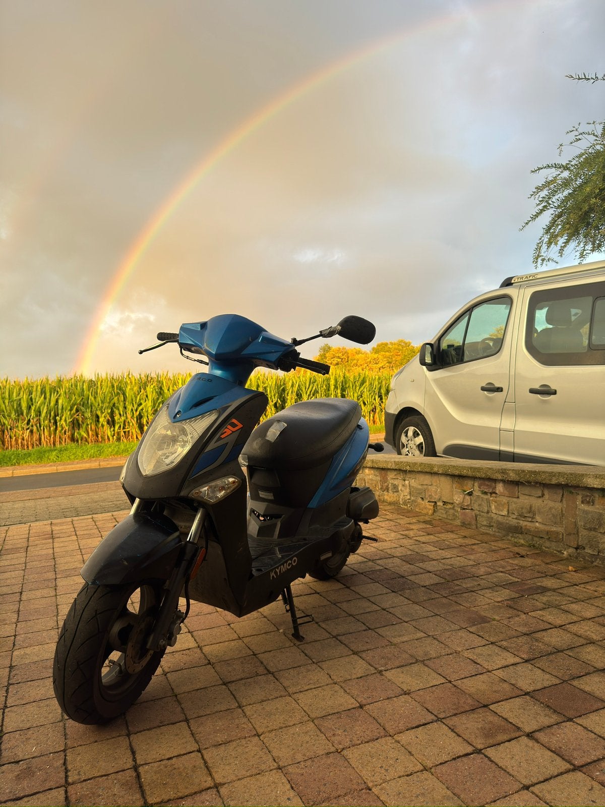 Kymco agilite 25 klm/h ( Classe A ), Fietsen en Brommers, Ophalen, Klasse A (25 km/u), 49 cc, Zo goed als nieuw