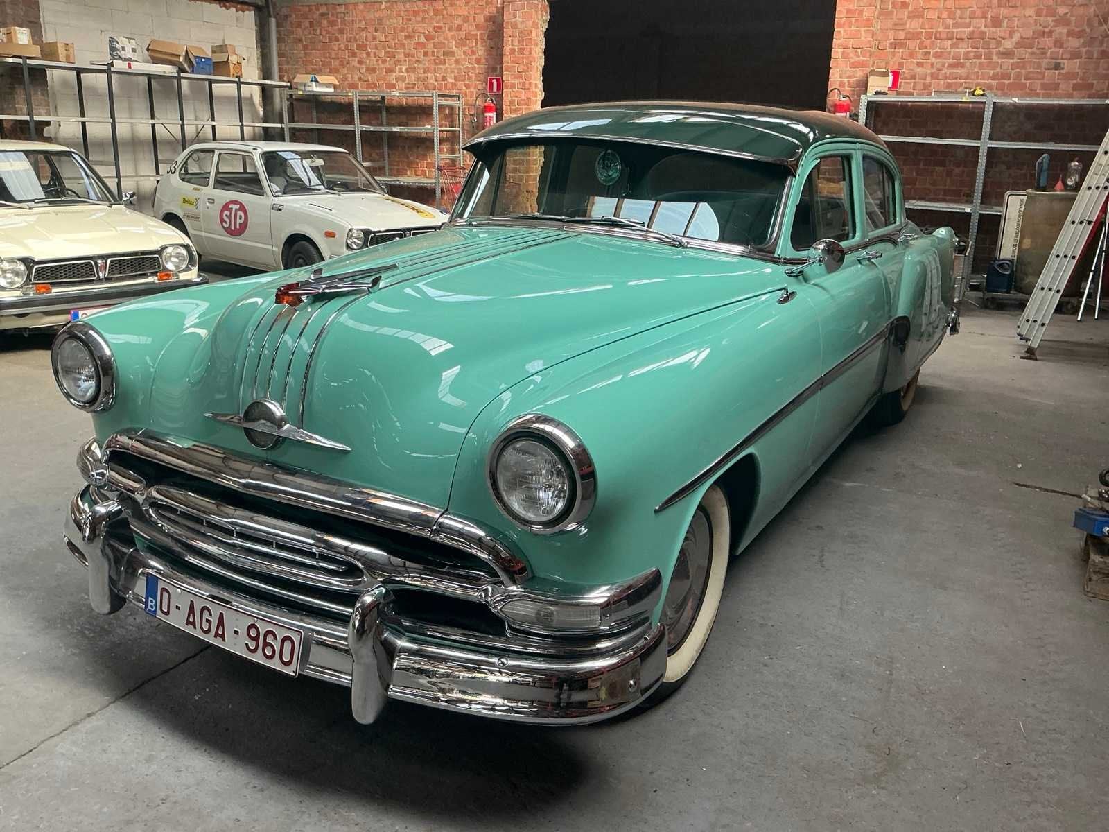 1954 Pontiac Chieftain Deluxe 8 Oldtimer, Automaat, Pontiac, Overige brandstoffen, Bedrijf