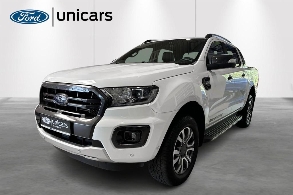 Ford Ranger 2.0 BiT 156kW 4x4 Aut. D-Cab Wildtrak, Auto's, Automaat, 4 deurs, Stof, Gebruikt