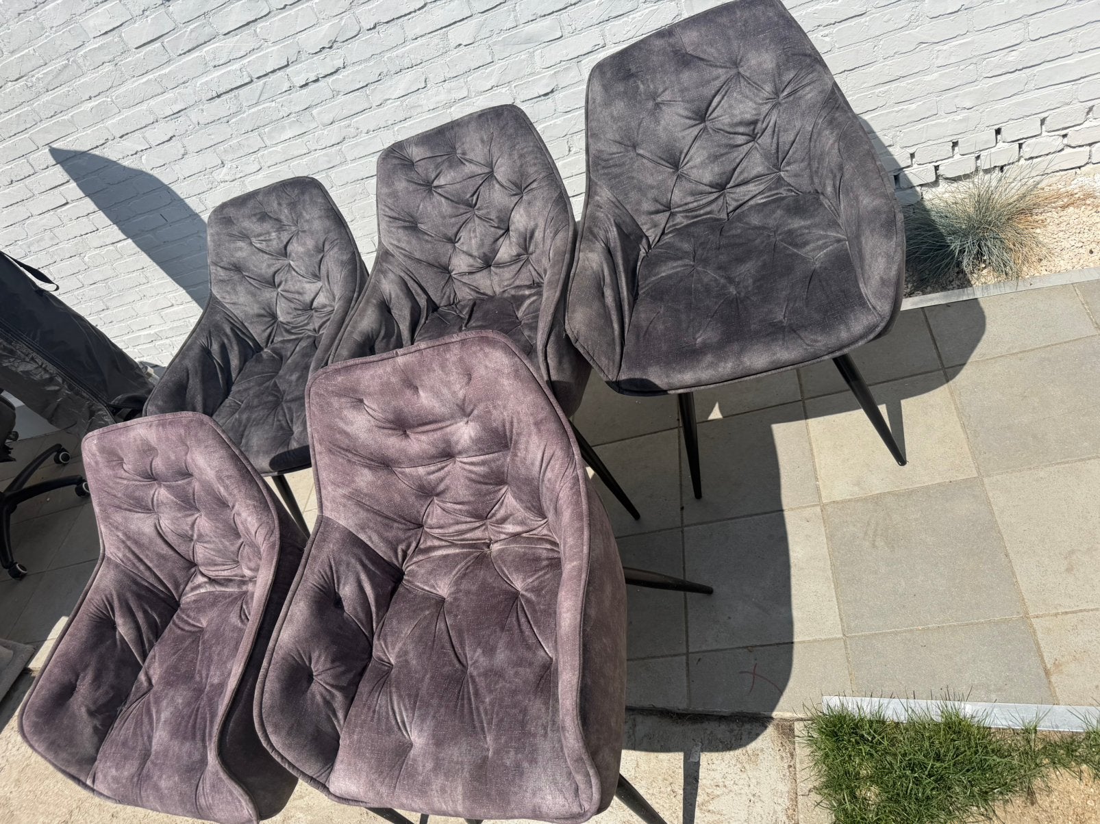 GRATIS 5 eetkamer stoelen, Animaux & Accessoires, Chevaux & Poneys | Couvertures & Couvre-reins, Enlèvement, Comme neuf