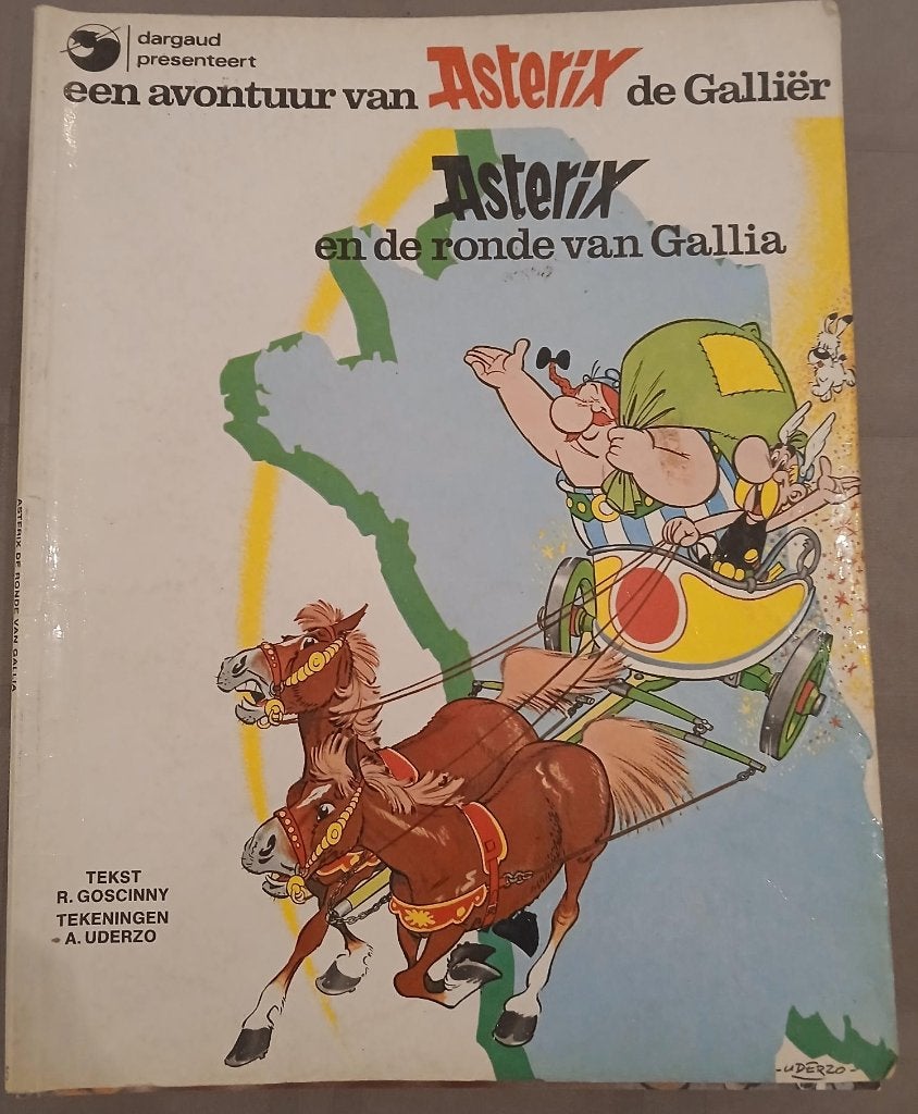 10 Asterix & Obelix strips, Plusieurs BD, Enlèvement, Utilisé, Goscinny - Uderzo