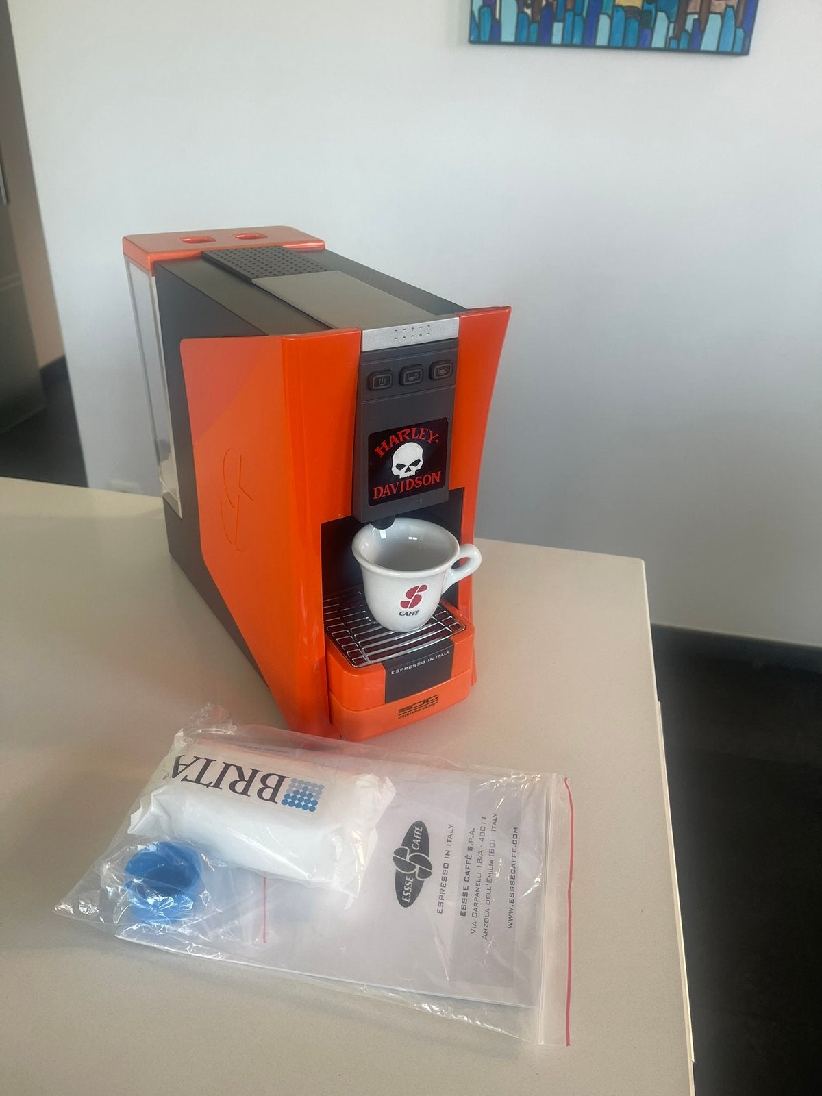 Machine à café capsules Esse Caffe, Electroménager, Enlèvement, Utilisé