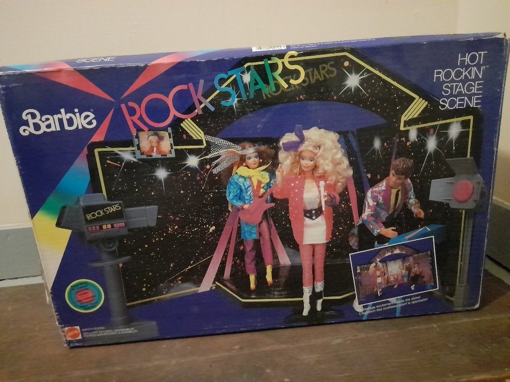 Barbie Rock Stars Hot Rockin Scene uit 1985, Ophalen