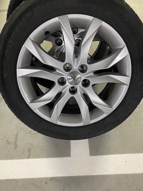 17" velgen 5X108, Auto-onderdelen, Ophalen, Velg(en), 17 inch, Gebruikt