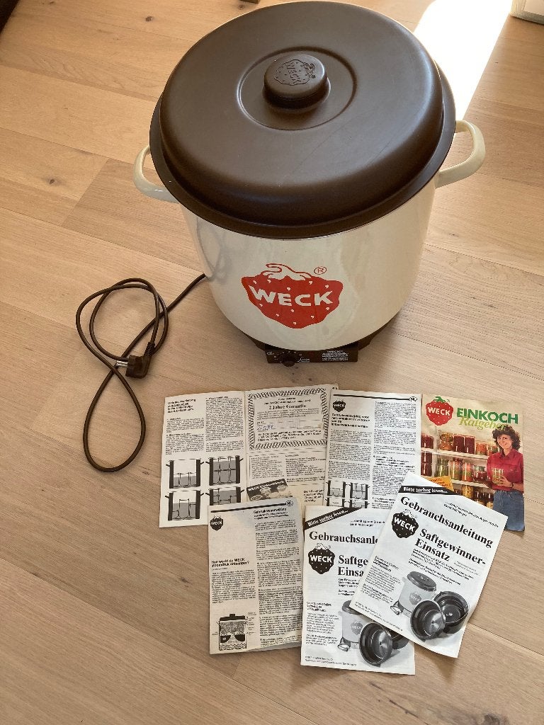 Weck inmaakketel(1989) 29 liter (Mol), Ophalen, Gebruikt, Met deksel, Overige typen