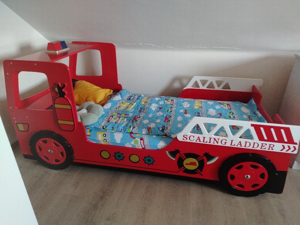 Brandweer bed, Ophalen, Matras