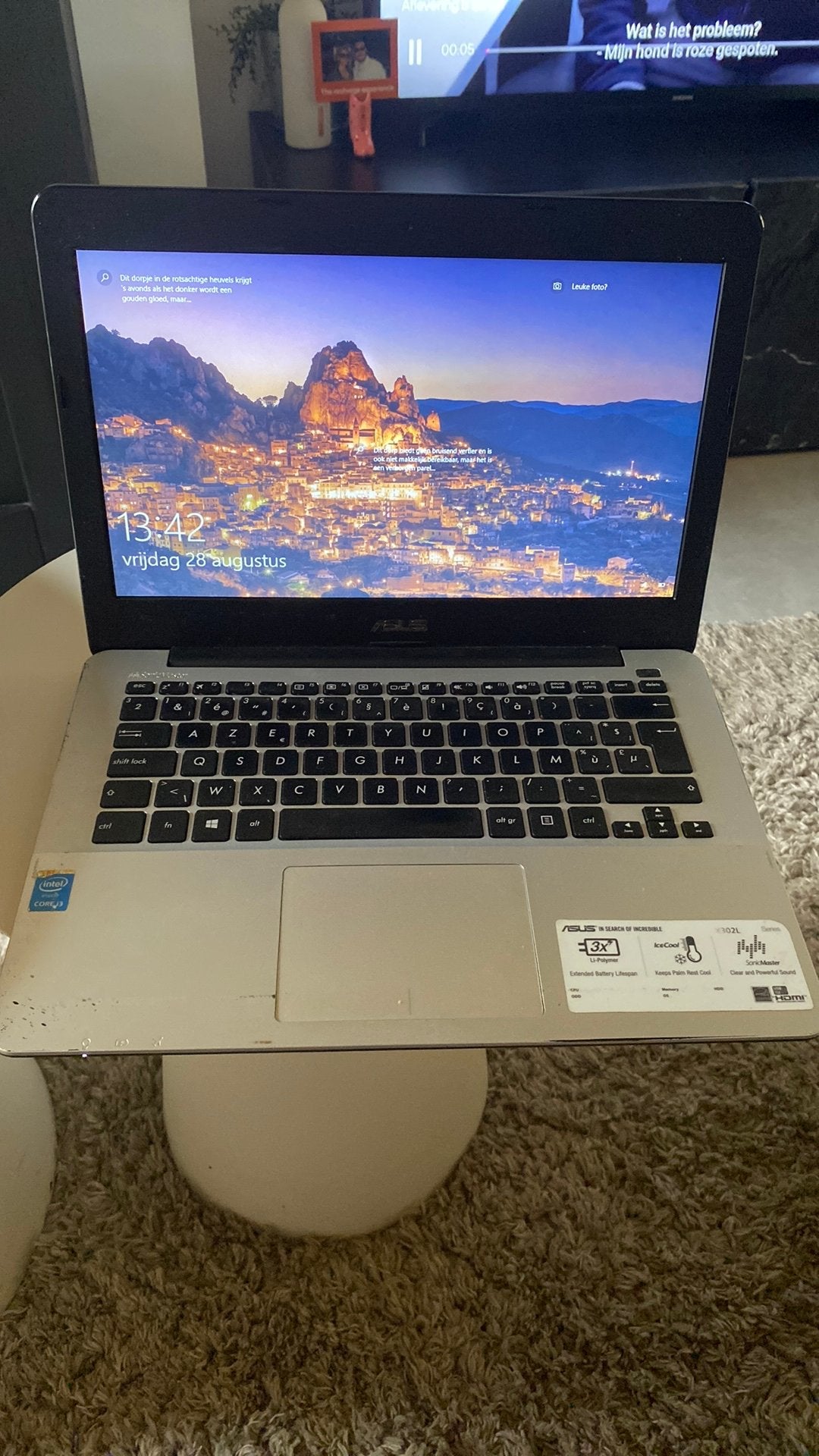 Laptop asus te koop met oplader, Ophalen, Zo goed als nieuw