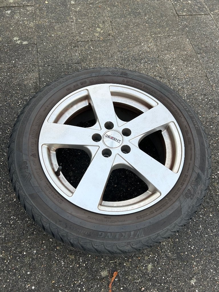 4 pneus de voiture avec jante, Autos : Pièces & Accessoires, Pneus hiver, Véhicule de tourisme, Autres dimensions, Pneu(s)
