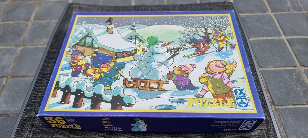 Puzzel winter 36 stukken, Enlèvement ou Envoi, 10 à 50 pièces