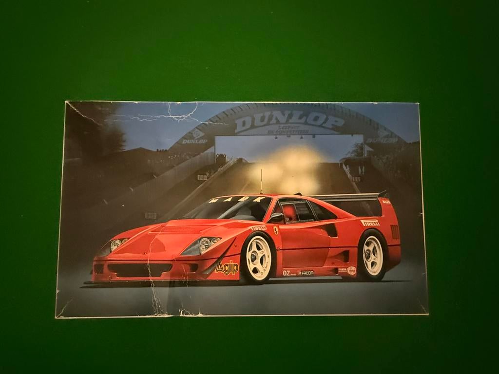 Ferrari F40 LM Fujimi 1/24, Hobby en Vrije tijd, Modelbouw | Auto's en Voertuigen, Ophalen, Zo goed als nieuw, Auto, Fujimi