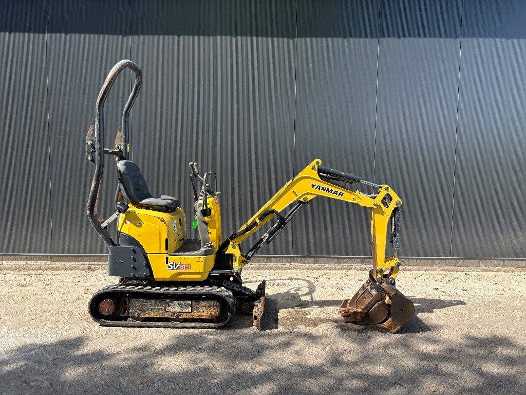 Yanmar SV08 (2016) Mini-pelle 2 godets d'excavatrice (1), Enlèvement