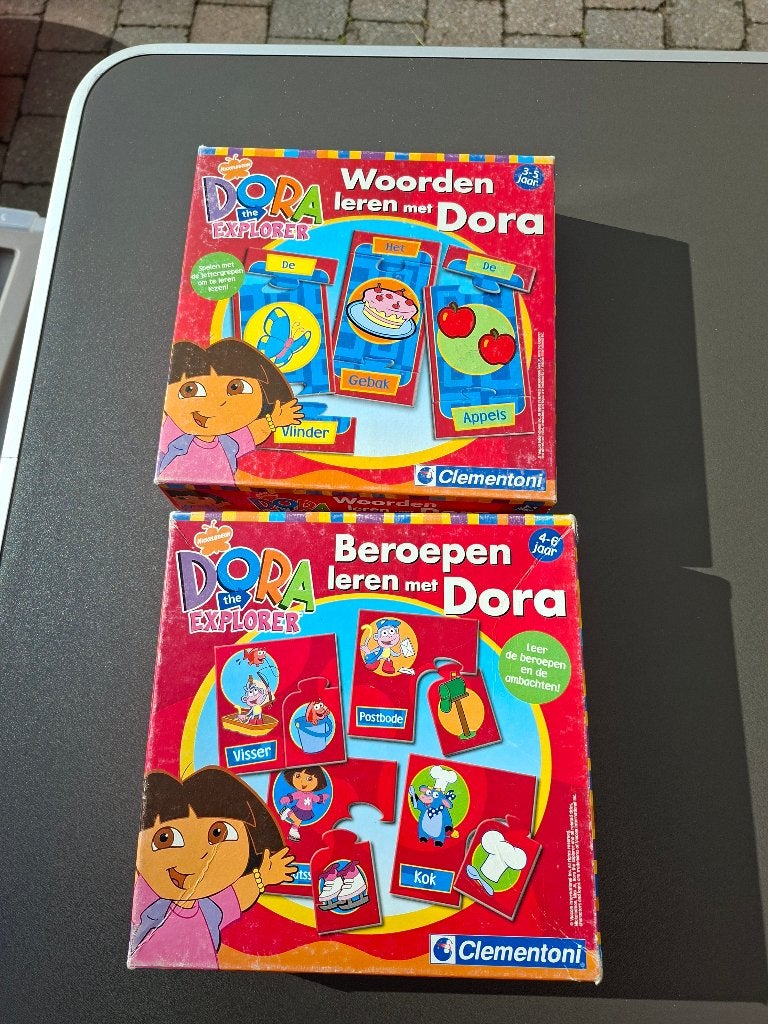2spelletjes Leren met Dora, Ophalen, Gebruikt, Taal en Lezen