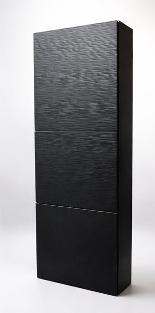 Armoire IKEA noire - Modèle BESTA - Très bon état, Ophalen, Zo goed als nieuw, Minder dan 150 cm, Minder dan 25 cm