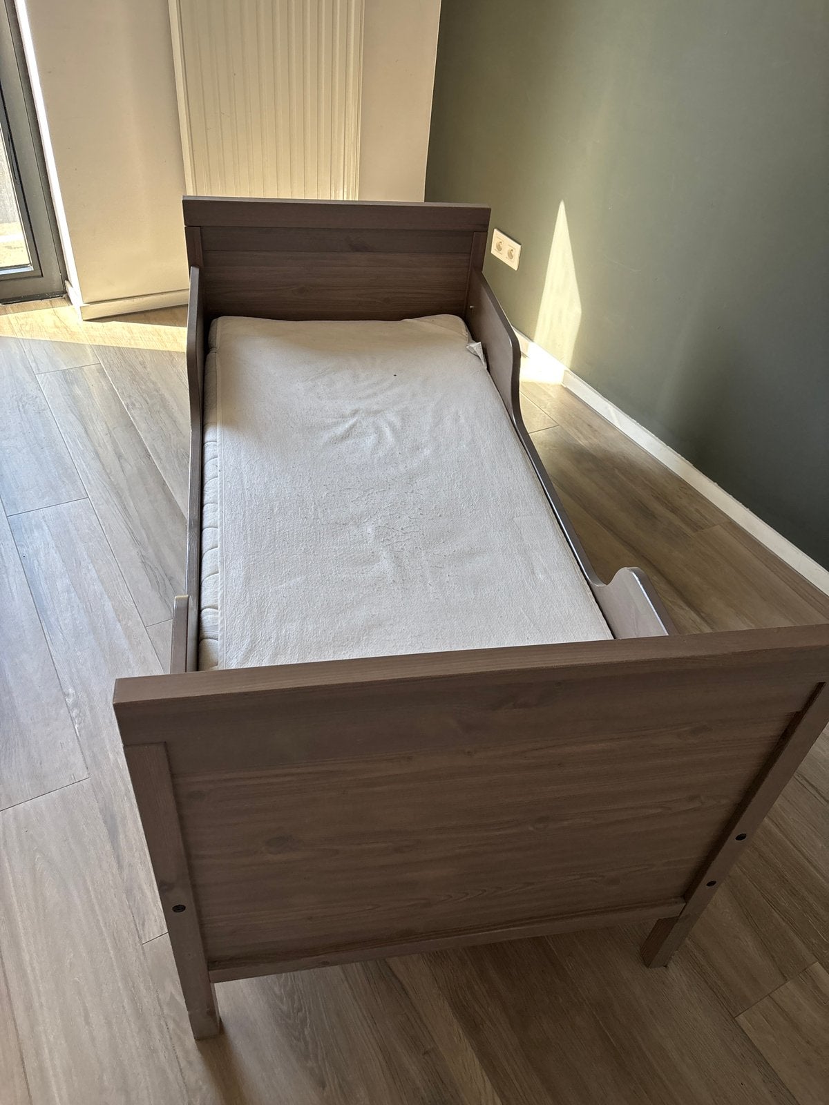 Kinderbed Ikea 160x70cm, 70 à 85 cm, Comme neuf, 160 à 180 cm, Enlèvement