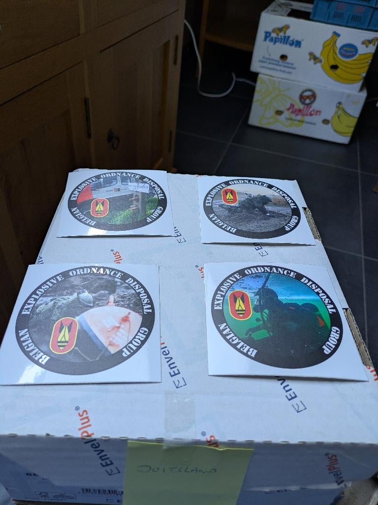 Dovo stickers, Enlèvement ou Envoi, Armée de terre, Autres types