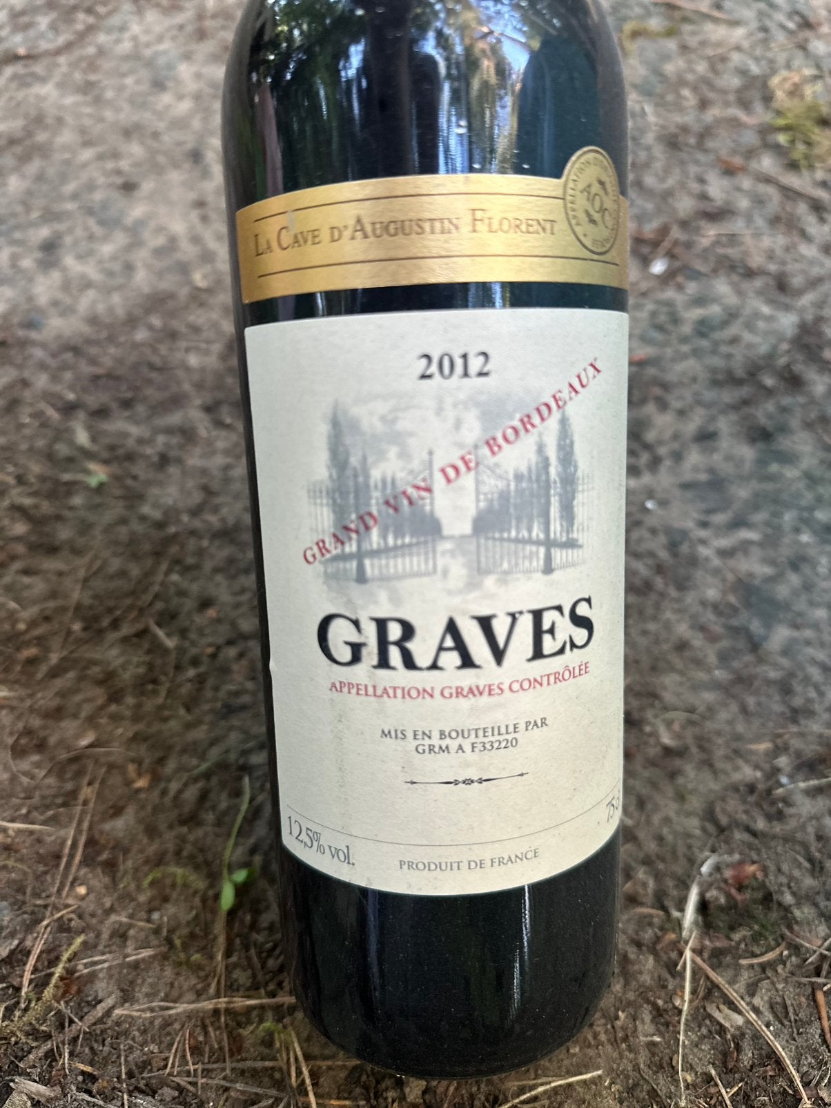 montre un vin rouge Graves ) de la marque  Florent., Collections, Enlèvement, Comme neuf, Vin rouge