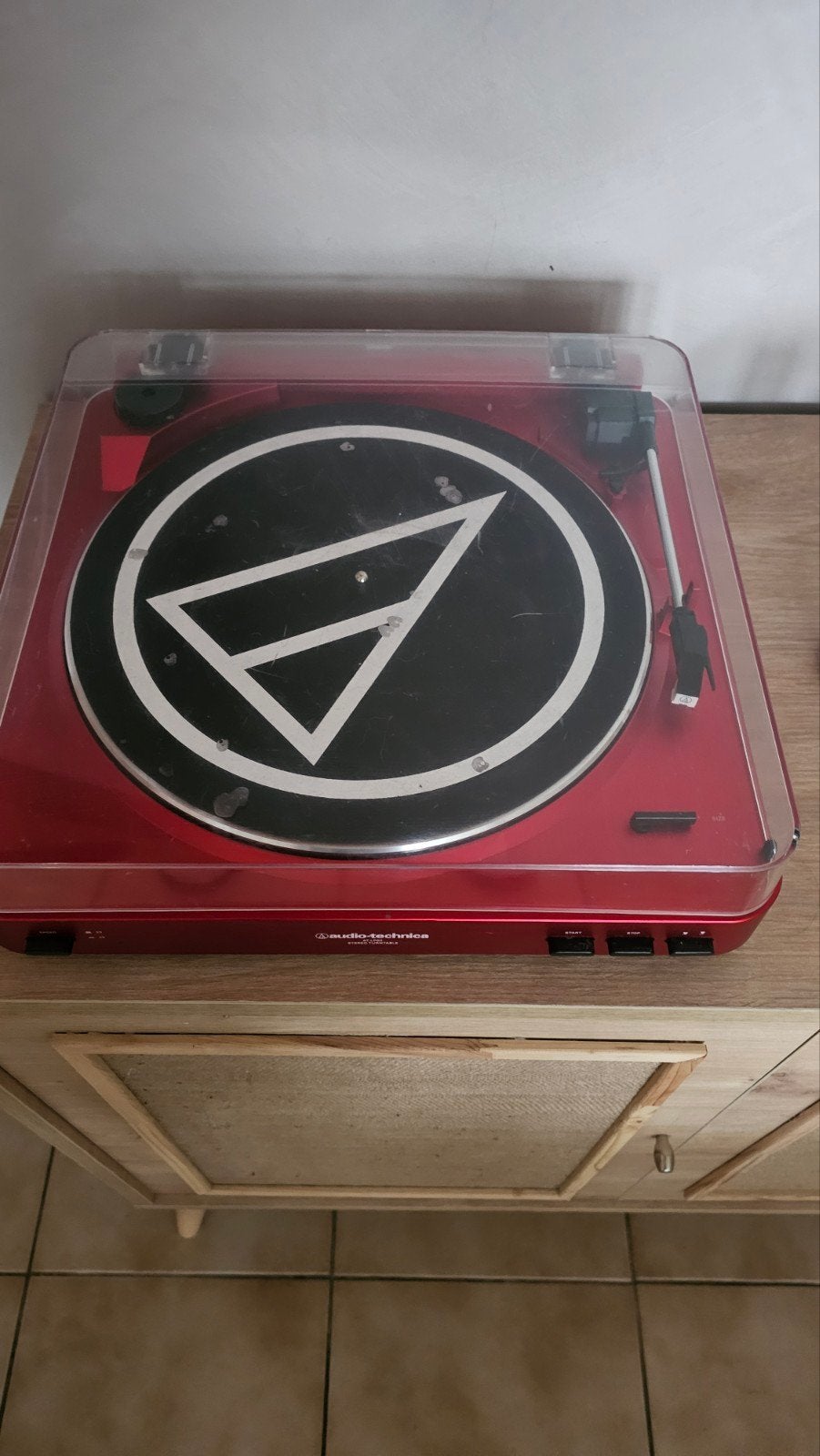 Audio Technica AT-LP60, TV, Hi-fi & Vidéo, Enlèvement, Utilisé, Tourne-disque