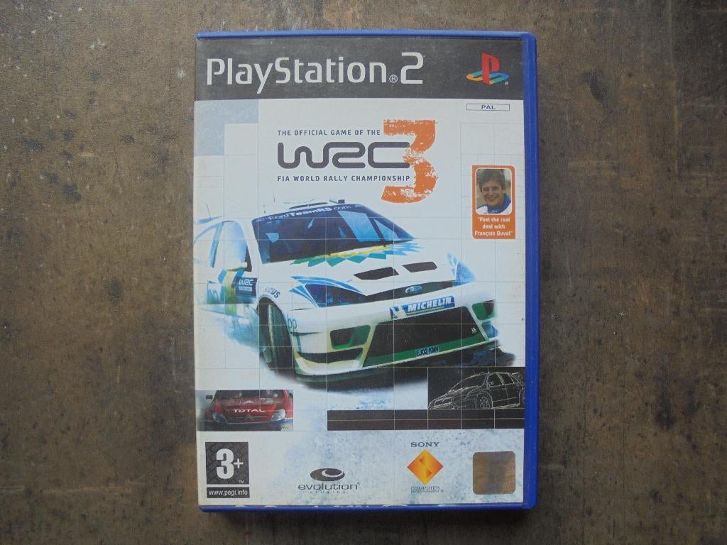 WRC 3 voor PS2 (zie foto's), Consoles de jeu & Jeux vidéo, Jeux | Sony PlayStation 2, 1 joueur, Course et Pilotage, Utilisé, À partir de 3 ans