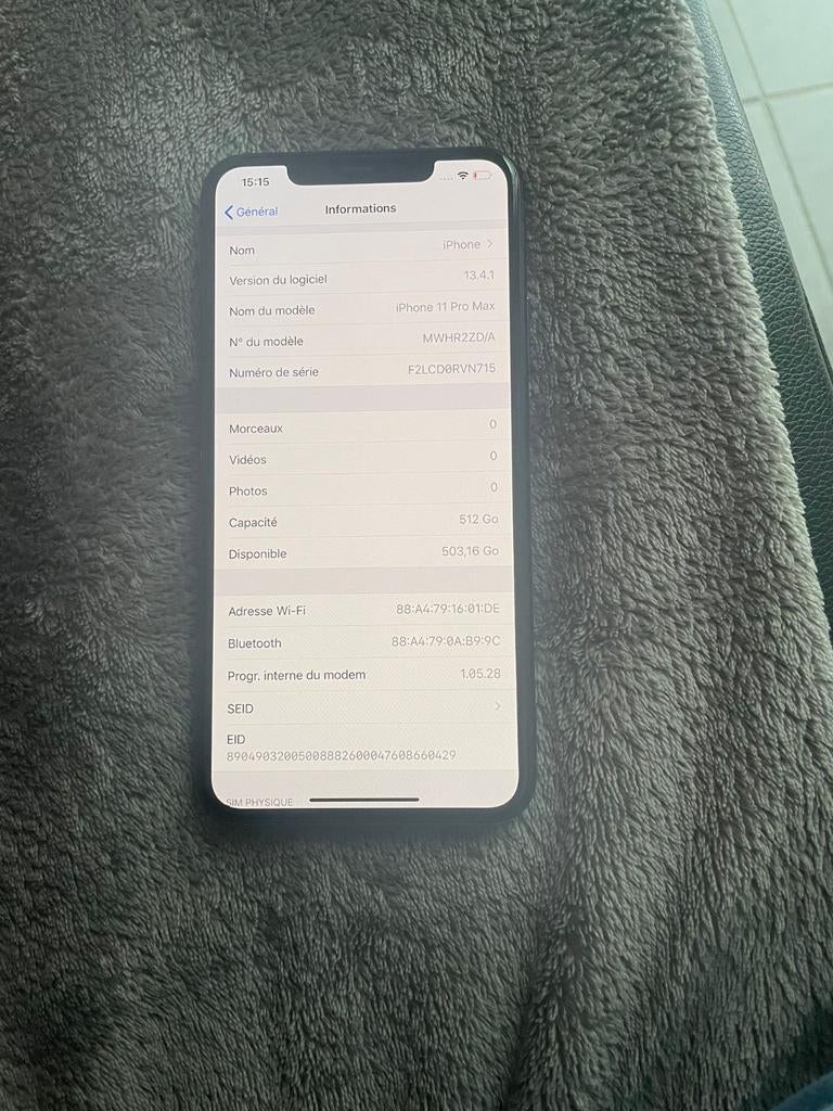 Iphone 11 pro max 512 GB nachtgroen, Ophalen of Verzenden, Groen, IPhone 11
