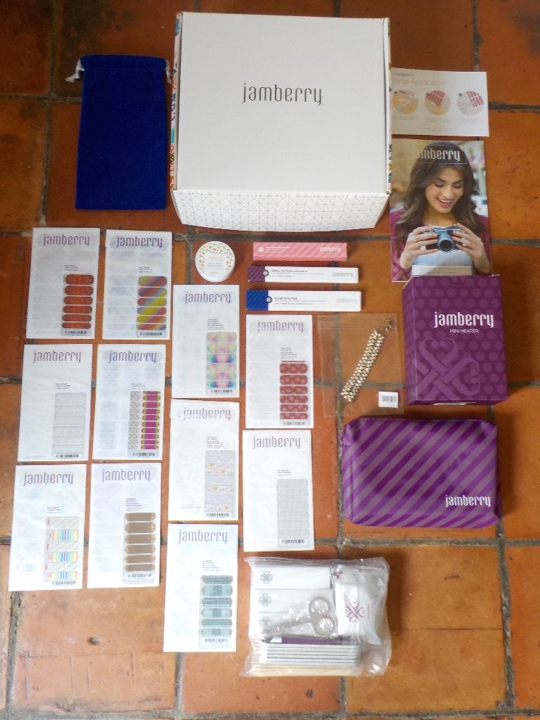 Boîte de luxe Jamberry autocollants pour ongles Nail Art, Neuf, Maquillage, Enlèvement ou Envoi, Autres couleurs
