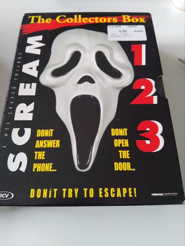 SCREAM - The collector Box, Cd's en Dvd's, Dvd's | Horror, Ophalen of Verzenden