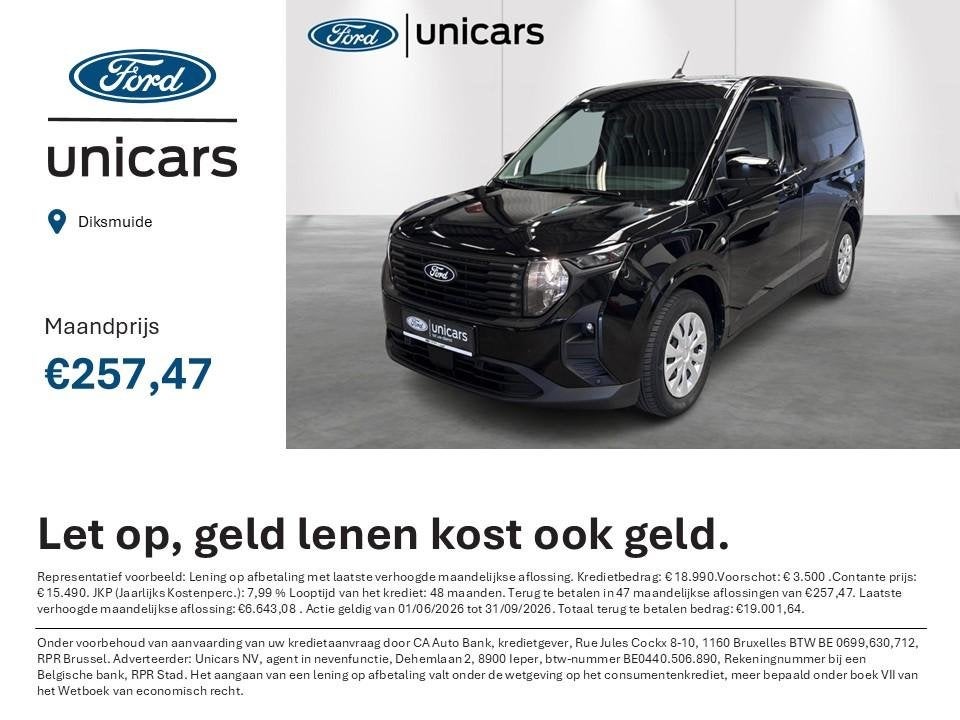 Ford Transit Courier 1.5 TDCi 73kW Trend, Autos, Entreprise, 2 places, Boîte manuelle, 1500 cm³