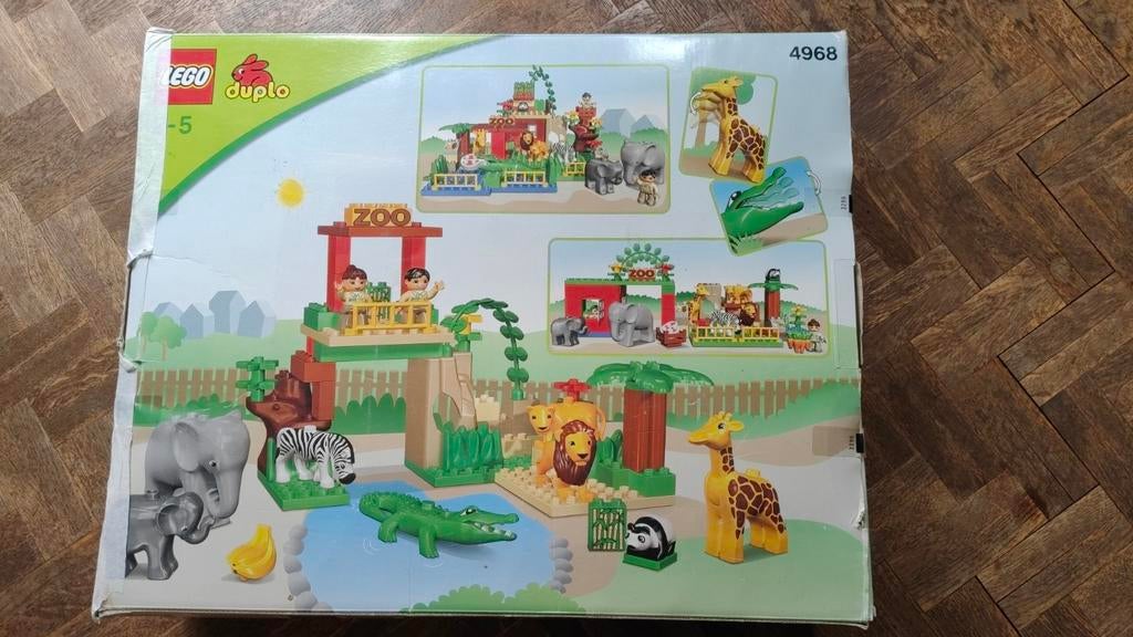 Lego Duplo Zoo set - 4968, Kinderen en Baby's, Speelgoed | Duplo en Lego, Compleet, Overige thema's, Ophalen of Verzenden, Zo goed als nieuw