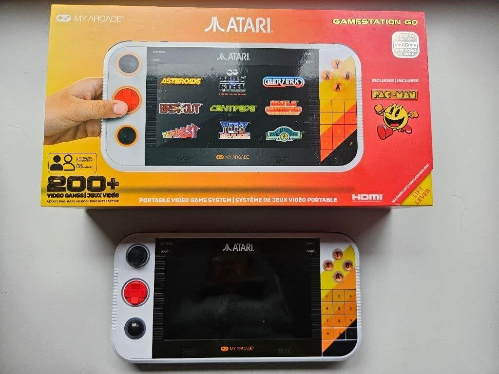 Atari gamestation go, Enlèvement ou Envoi, Comme neuf, Avec jeux