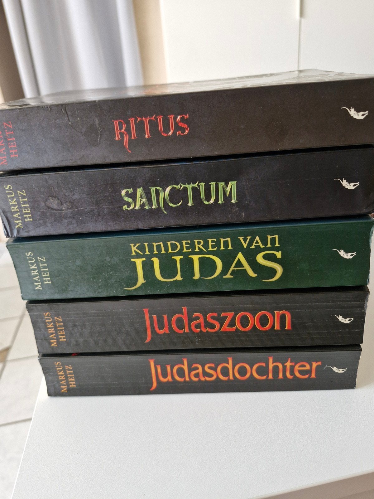 Serie Judaskinderen, Boeken, Ophalen, Gelezen, Markus Heitz
