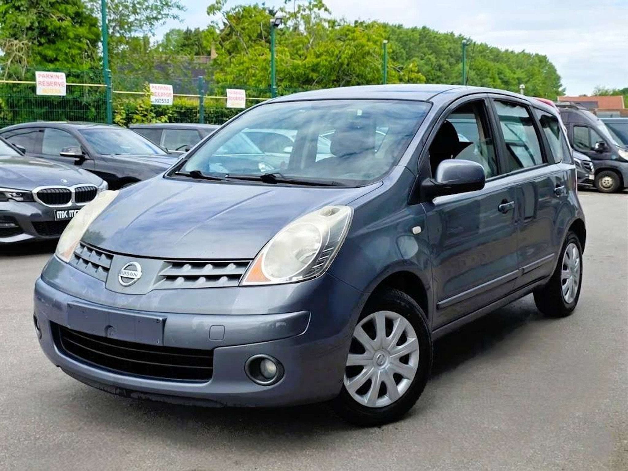 Nissan Note 1.5 DIESEL 68CV (bj 2008), Voorwielaandrijving, Stof, 4 cilinders, Blauw