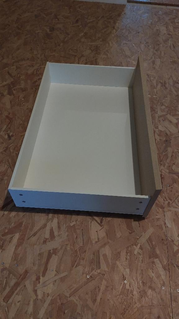 Rangements sous lit IKEA Malm, Enlèvement, Comme neuf, Beige, Bois