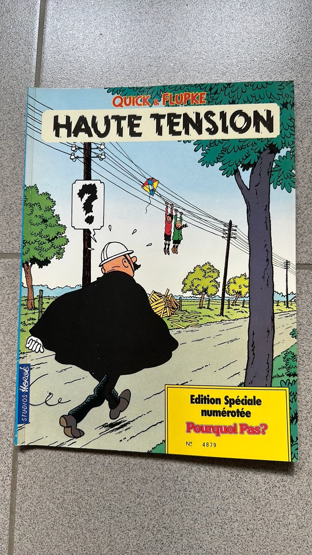 Quick & Flupke Haute Tension, Une BD, Enlèvement, Utilisé