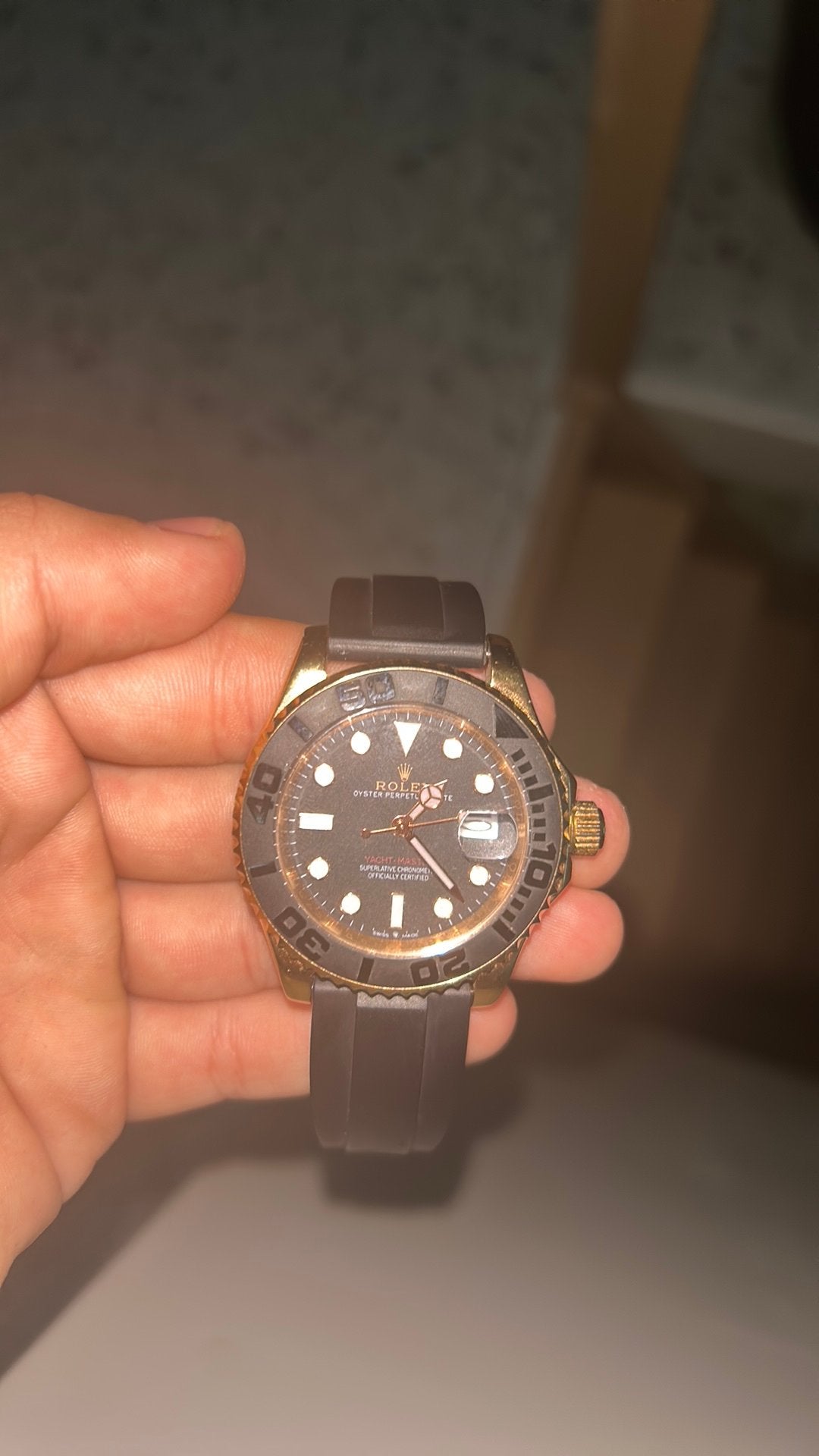 Rolex Yacht-Master, Montre-bracelet, Rolex, Or, Enlèvement
