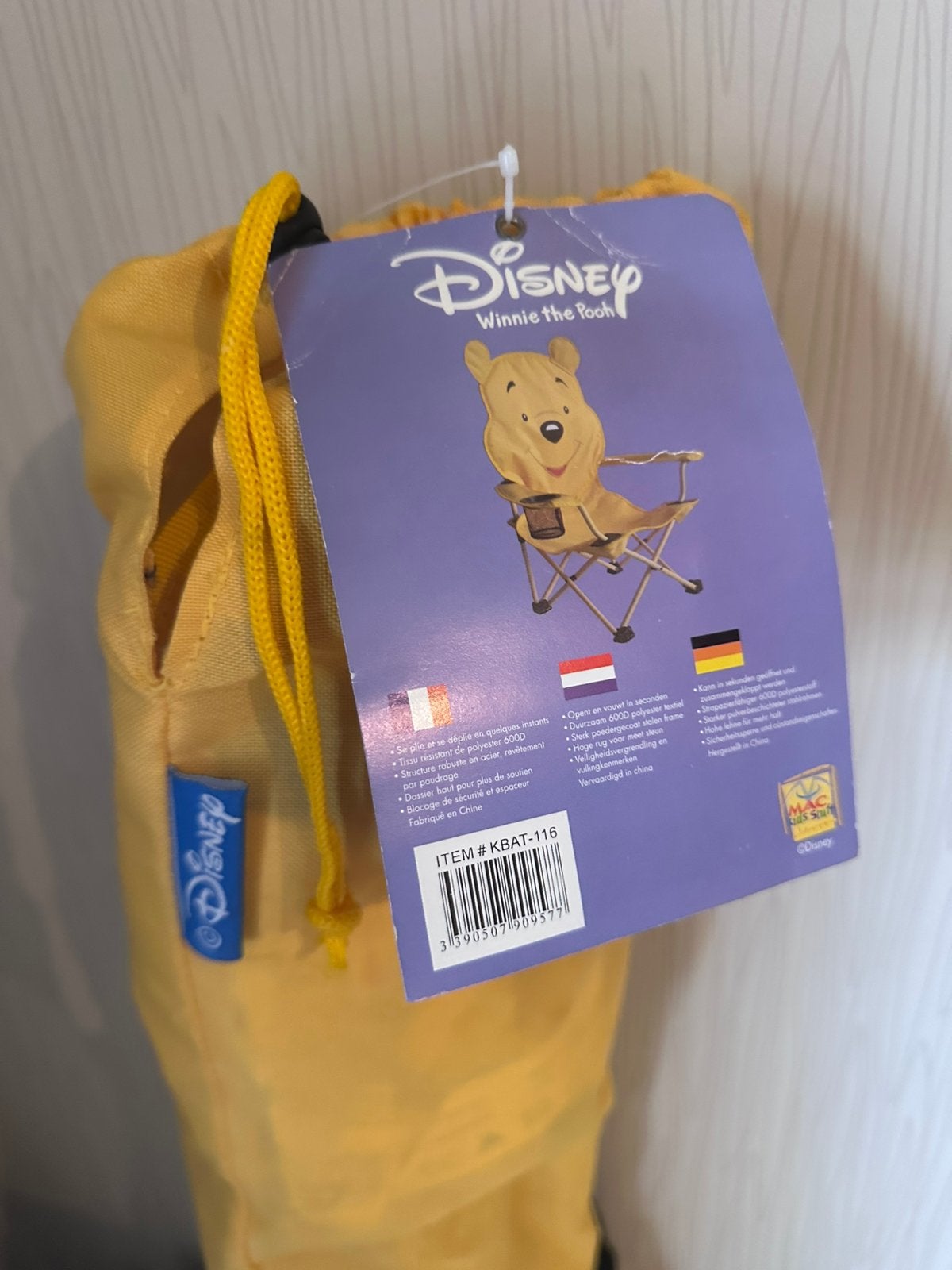 Opvouwbare stoel Winnie the Pooh, Kinderen en Baby's, Kinderstoelen, Ophalen, Nieuw
