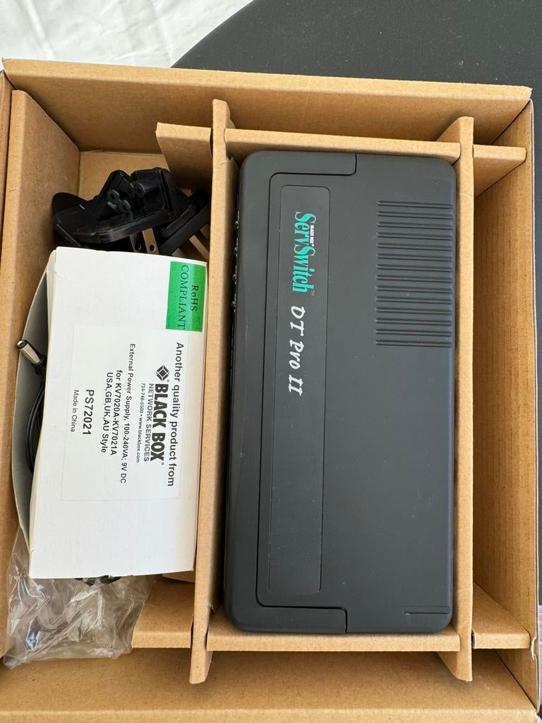 Black box Serviswitch DR PRO II, Ophalen, Zo goed als nieuw