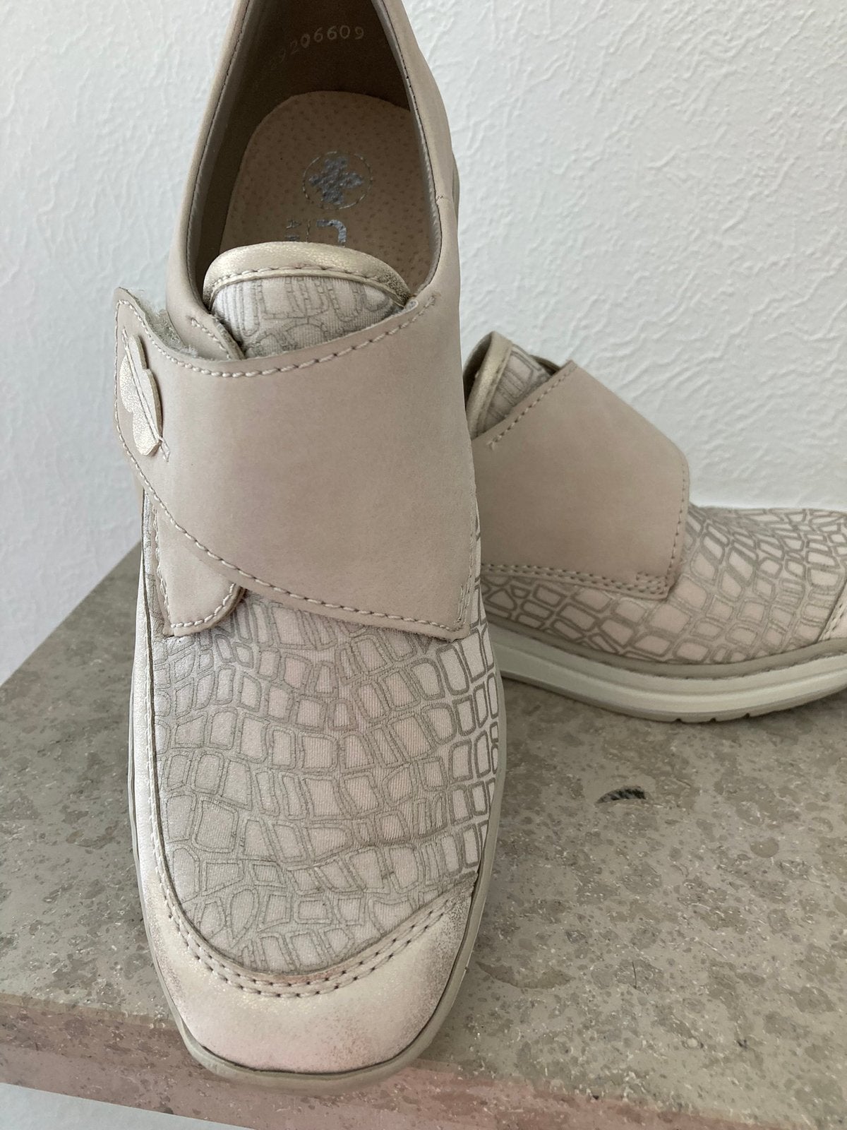 Stappers met velcro zool 2 cm leder, Ophalen, Meisje, Sportschoenen, Nieuw