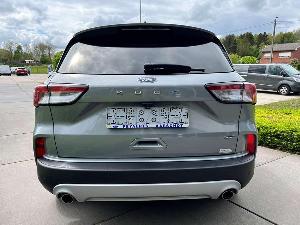 Ford Kuga Titanium 2.5i PHEV met 225 PK! (bj 2020), Automaat, Stof, Gebruikt, Navigatiesysteem