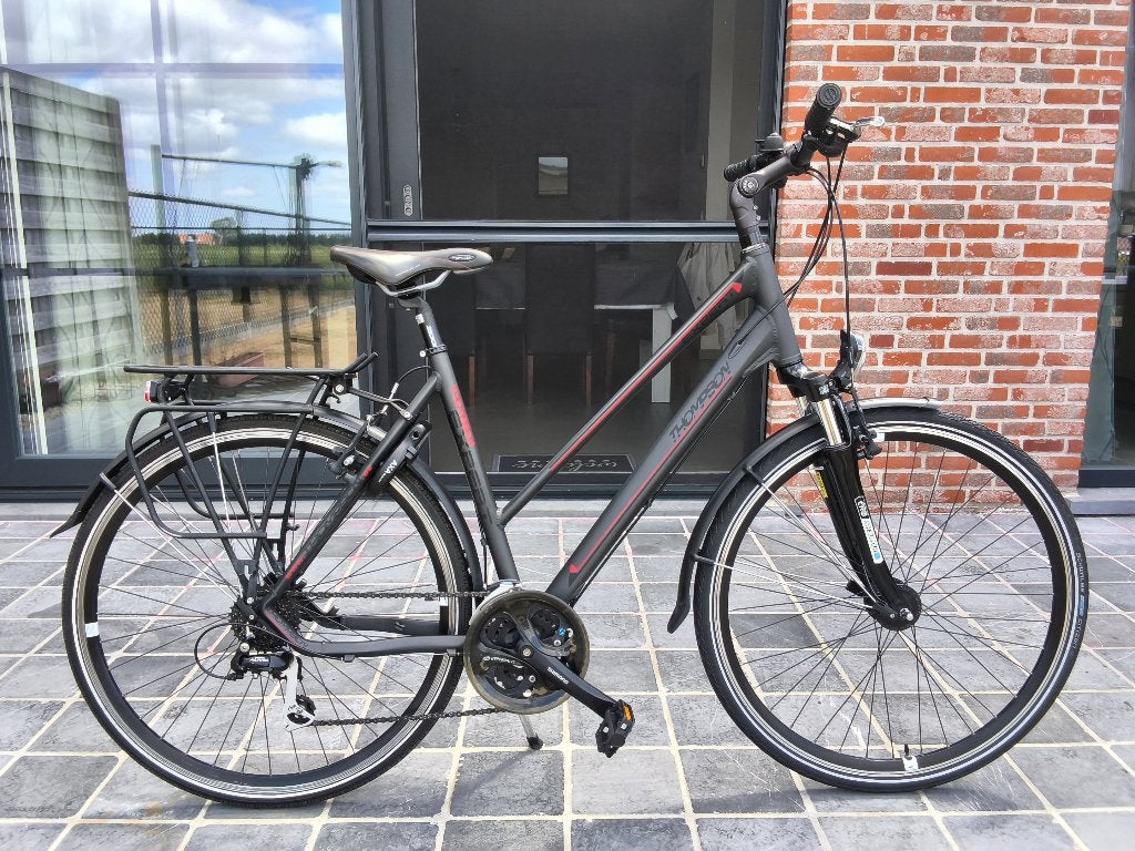 "Thompson Expert" in zeer goede staat., Fietsen en Brommers, Ophalen, 53 tot 56 cm, Velgrem, Versnellingen