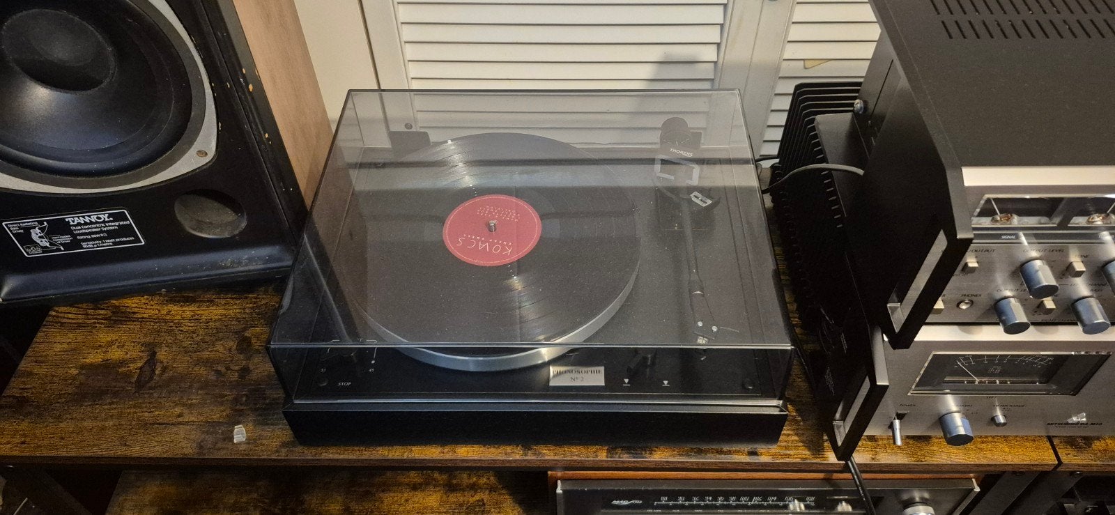 phonosphie no.2 / thorens td160 mk-v, TV, Hi-fi & Vidéo, Enlèvement, Thorens