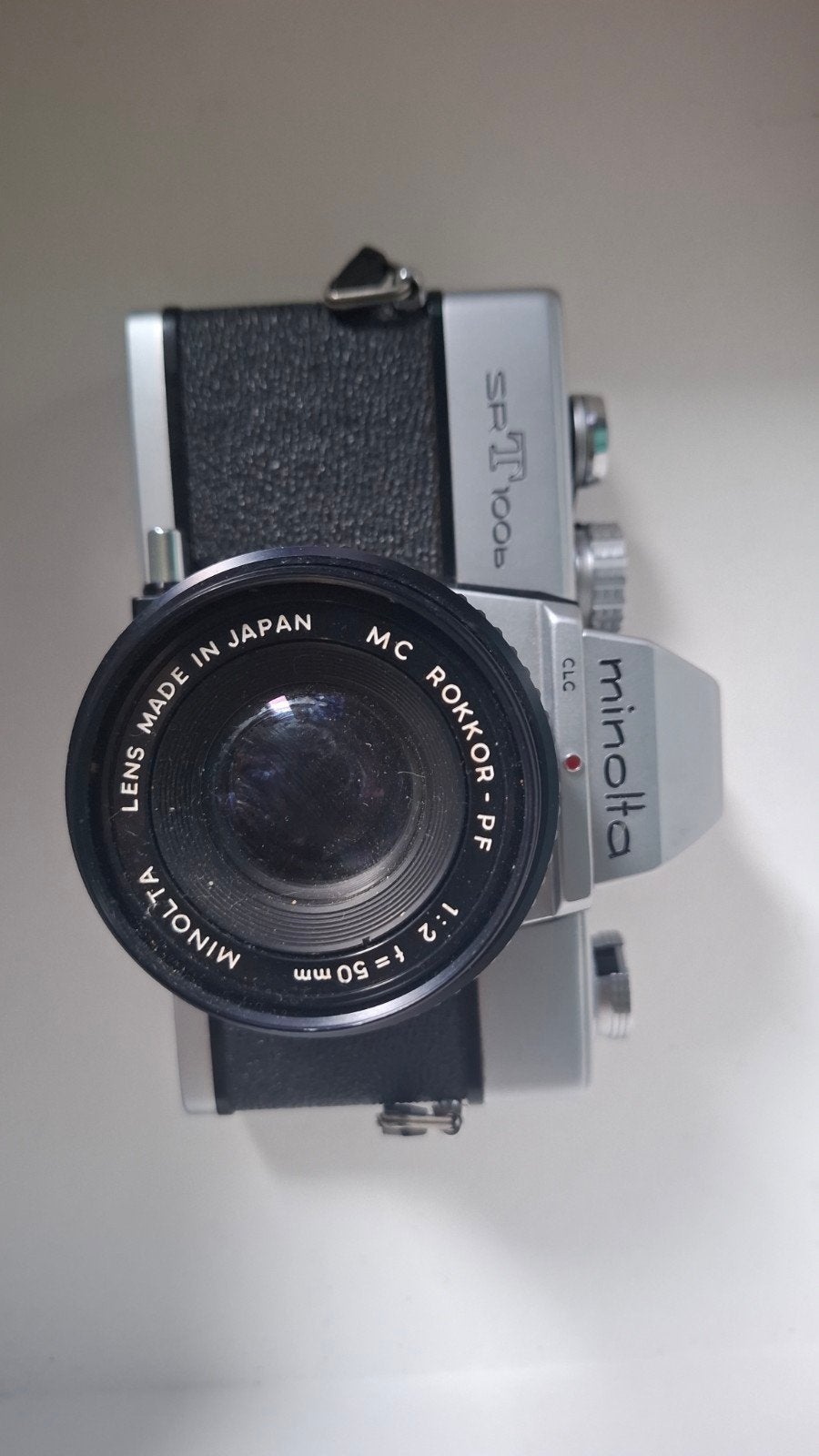 Minolta srt 100 g 100€, Audio, Tv en Foto, Fotocamera's Analoog, Ophalen of Verzenden, Minolta