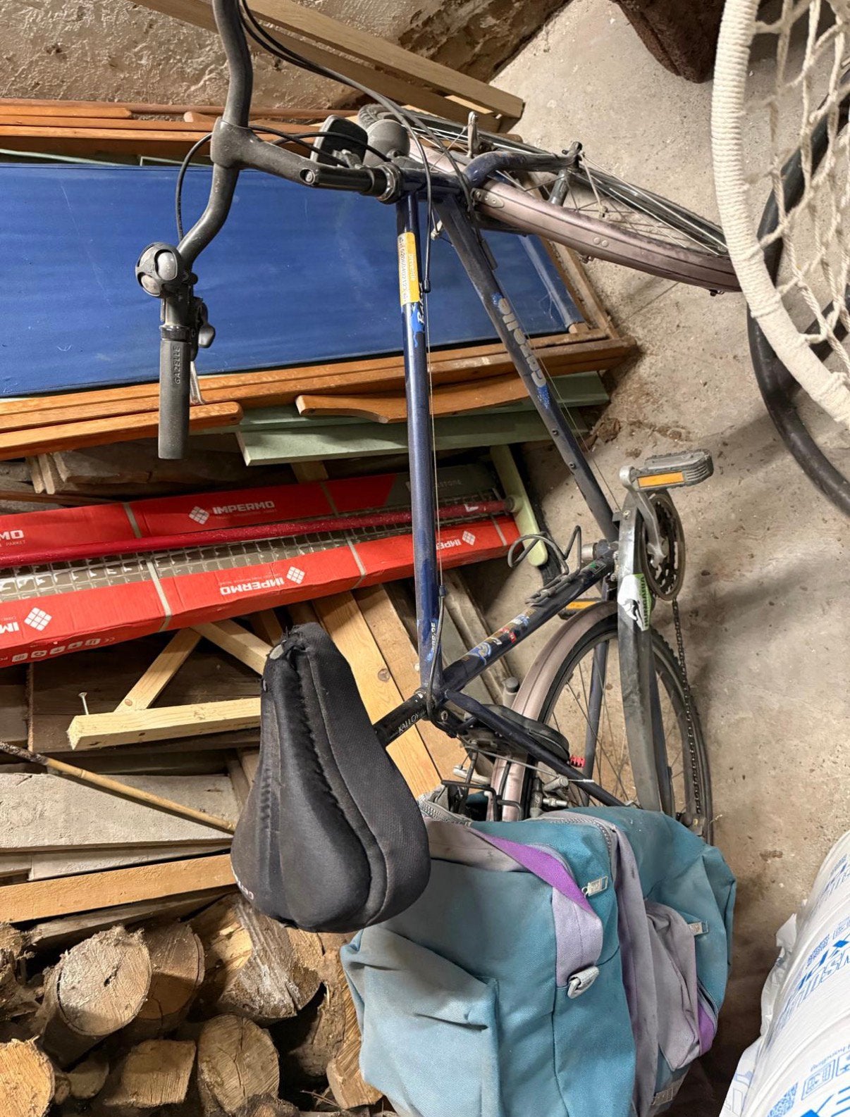 Vélo, travail, Enlèvement, Utilisé