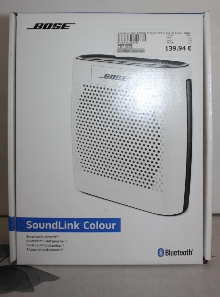 Bose Soundlink color met Bluetooth, Audio, Tv en Foto, Ophalen of Verzenden, Zo goed als nieuw, Overige typen, Bose