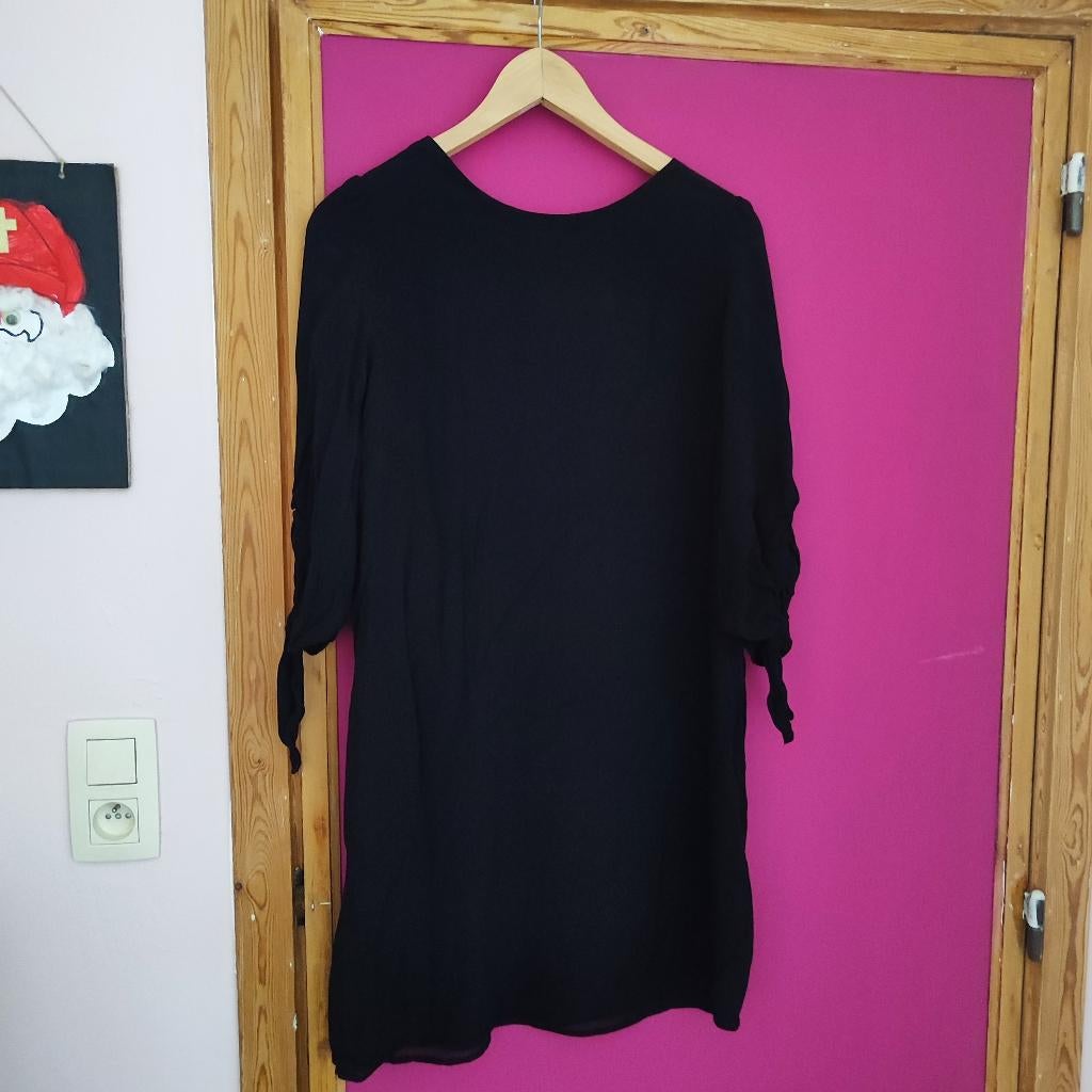 robe noire, Taille 38/40 (M), Mango, Au-dessus du genou, Comme neuf