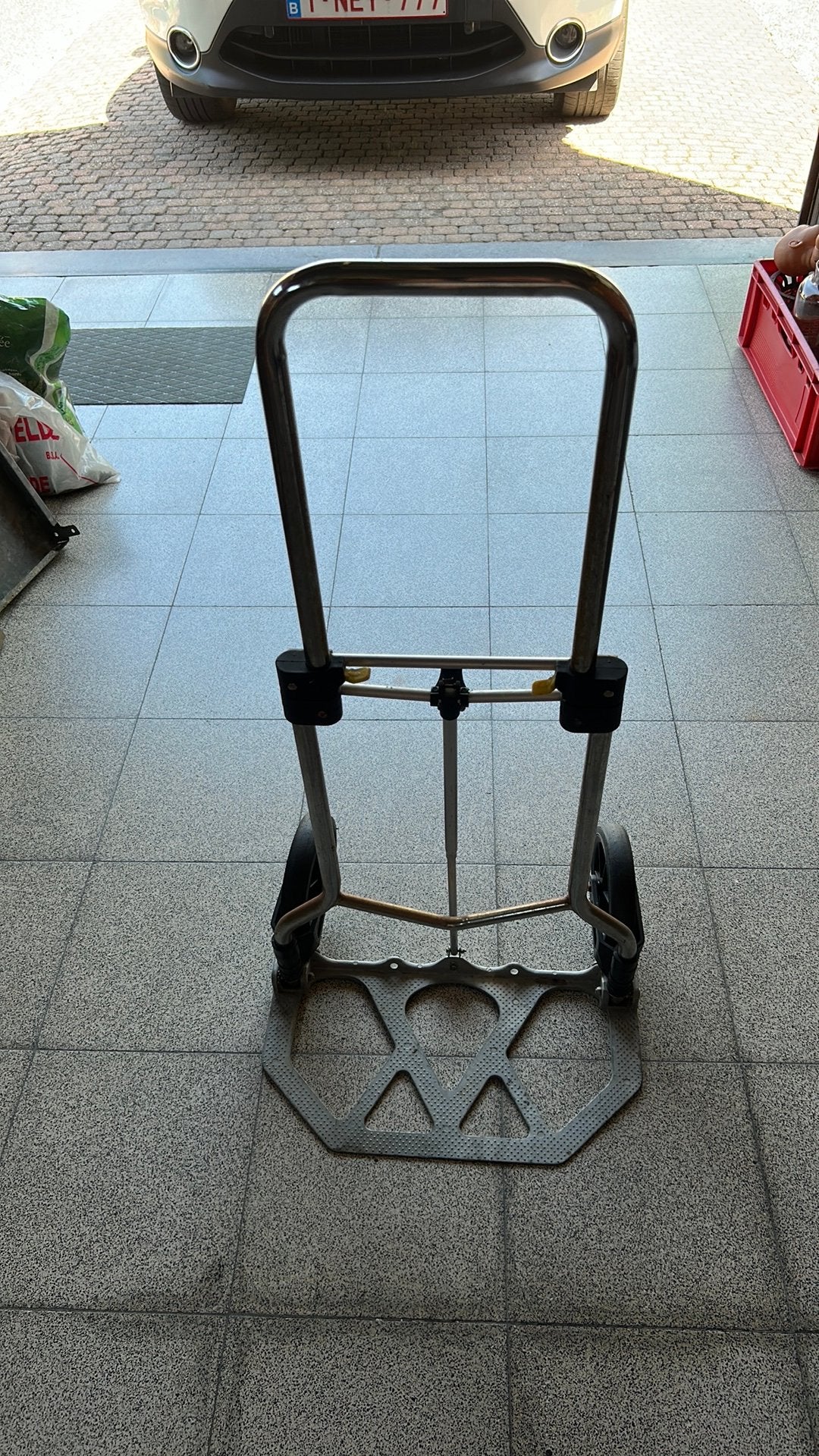 Steekwagentje of duvelke, Doe-het-zelf en Bouw, Transportwagens, Ophalen, Zo goed als nieuw