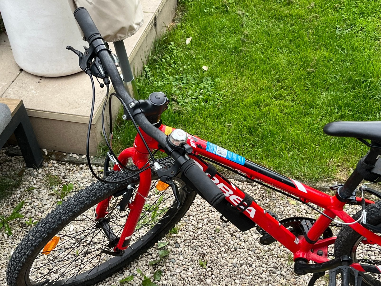 Orbea mx24 kinder mtb, Fietsen en Brommers, Ophalen, Gebruikt, Velgrem, Aluminium