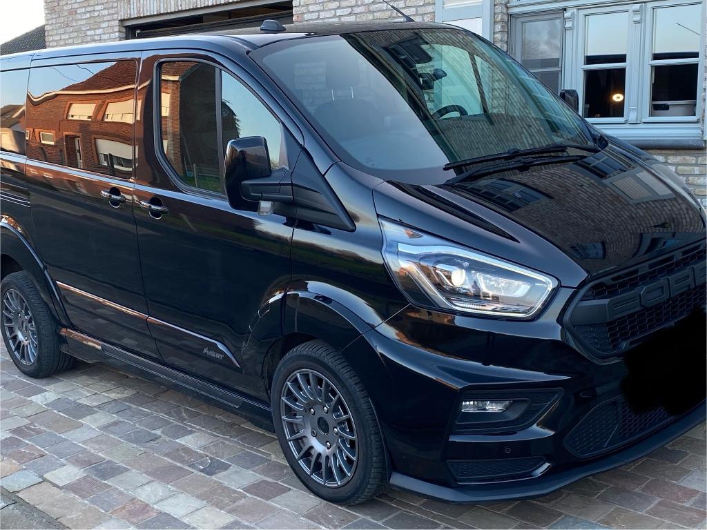 Ford Transit multi use MSRT, Auto's, Bestelwagens en Lichte vracht, 1995 cc, Euro 6, Zwart, Particulier