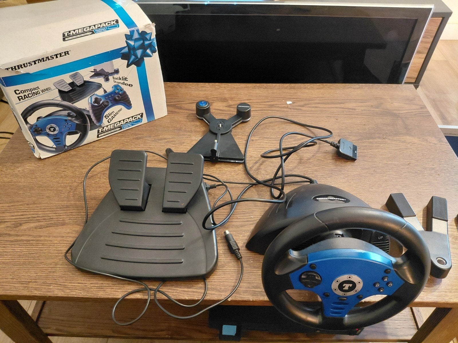 Trustmaster compact racing wheel ps2, Computers en Software, Ophalen of Verzenden