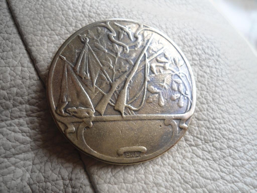 Belle Médaille Militaire 1919 Spes Patriae, Collections, Enlèvement ou Envoi, Armée de terre, Ruban, Médaille ou Ailes