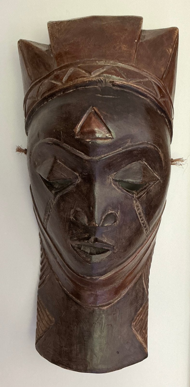 Afrikaanse ceremoniemasker, Antiek en Kunst, Ophalen, Hout, Masker