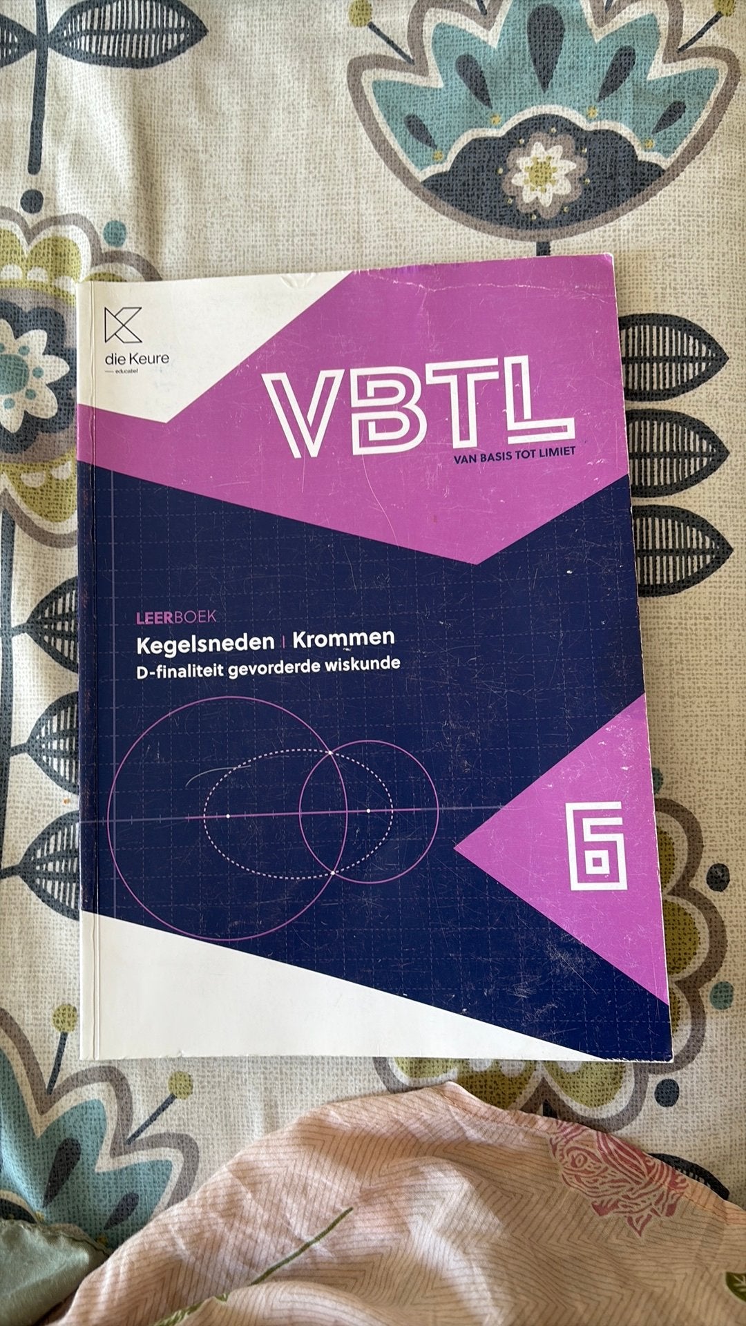 VBTL 5/6 - leerboek Kegelsneden en krommen D-gevorderde wisk, Boeken, Schoolboeken, ASO, Ophalen of Verzenden, Zo goed als nieuw